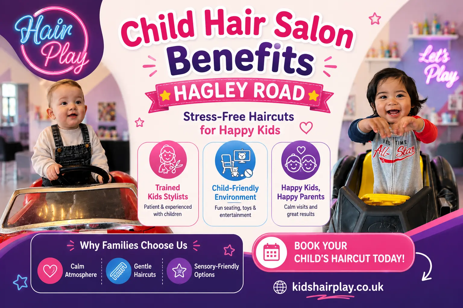 Child Hair Salon Benefits Hagley Road
